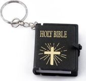 New Age Devi - Holy Bible sleutelhanger - Zwart