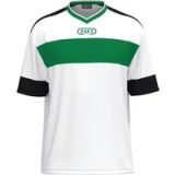JAKO Club 92 KA Jersey, wit/sportgroen/zwart, XXL