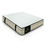 W WIN REST Matras met veerbox en ecosystem-schuim, gemiddelde hardheid, imperium omkeerbaar, 180 x 190 cm, King (Amerikaanse standaard)