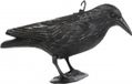 Merkloos / Sans marque Interbosch B.V. Vogelverschrikker/horror decoratie kraai/raaf - 1x - zwart - 36 cm - plastic