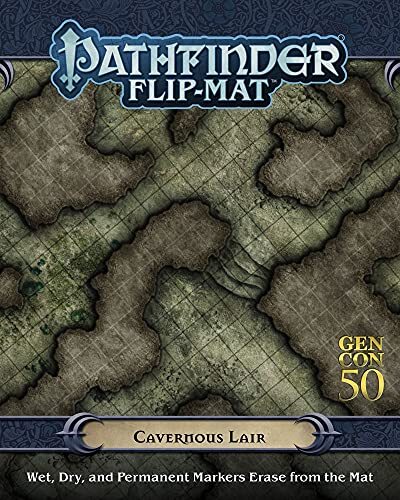 Paizo Publishing, LLC Pathfinder Flip-Mat: Cavernous Lair