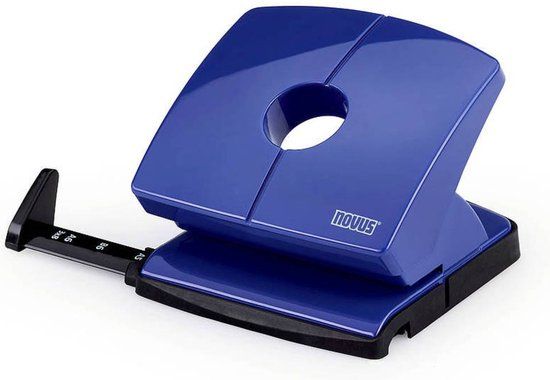 Novus Office 60-B22003 Bureauperforator Locher B220 mit AS 20Blatt blau Blauw 20 vel (80 g/m²)