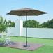 casa.pro Parasolvoet Bionaz beton rond Ø45x5 cm zwart