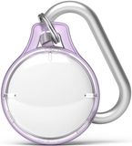 Ringke Slimme Sleutelhanger Geschikt voor Apple AirTag TPU Transparant Paars