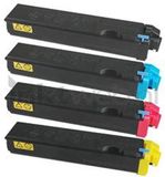 FLWR - Cartouche de toner Magenta - TK-500/510/520 - Convient pour Kyocera Mita FS-C5015, FS-C5030, FS-C5025, FS-C5020, FS-C5016