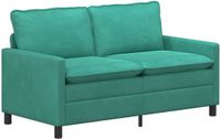 vidaXL Bank Turquoise 156 x 81 x 87,5 cm Fluweel