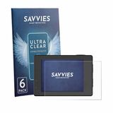 Savvies - Screenprotector voor SIJCAM SJ4000 Air - Folie Beschermfolie transparant 6 Stuks