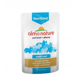 Almo Nature Sterilised Kip 70 gram Per 30