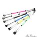 Mister Babache Diabolo sticks flash Grip oranje