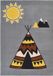 Hanse Home Kinderkamer vloerkleed Young wilderness -grijs/multi 120x170 cm
