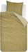 Beddinghouse Warm dekbedovertrek - Eenpersoons - 140 x 200/220 cm - Geel