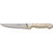 F.DICK Rubberen mes (lemmet: 15 cm; rechte rug; houten handvat; koolstofstaal) 60348150