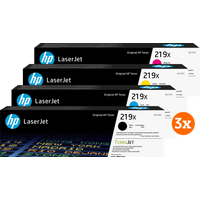 HP 219 LaserJet Toner Combo Pack (3 stuks)