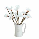 LOBERON Sierbloem set van 6 Xivale wit
