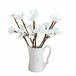 LOBERON Sierbloem set van 6 Xivale wit