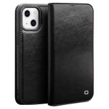 Qialino Étui Portefeuille iPhone 13 Mini en Cuir Classic - Noir
