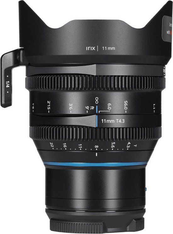 Irix 11mm T4.3 MILC Groothoeklens Zwart
