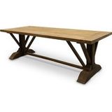 WGXL Collection Tuintafel Gaby - Oud Teakhout - Outdoor - 200 cm
