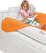 Shenzhen Haorui Industrial Technology Co., Ltd. Lit gonflable, pack double, double protection contre les chutes pour enfants à partir de 2 ans, pour deux côtés de lit, à la maison ou en voyage, blanc, 122 x 18 x 10 cm