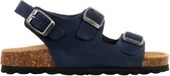 The Divine Factory Leren muiltjes Noga Mistraly BS Edge Blauw