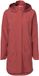 VAUDE Women's Mineo 2.5L Coat, Jas, Regenjas, Outdoorjas, Met Kap, Hardshell Jas, Waterdicht, Dames, Outdoorjas, Brick, Maat 44