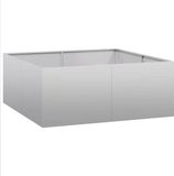 vidaXL Plantenbak - 100x100x40 cm - Gegalvaniseerd Staal