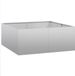 vidaXL Plantenbak - 100x100x40 cm - Gegalvaniseerd Staal
