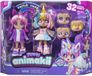 Bandai Eenhoorn en vleermuis animakii - Aanpasbare poppenset