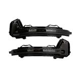Set AUTO-STYLE Set LED Zijspiegel-Knipperlichten passend voor Volkswagen Tiguan II 2016- & Tiguan Allspace 2017- - Rookgrijs - incl. Dynamic Running Light