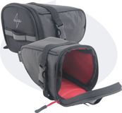 Voltano Luxe Zadeltas - Zwart