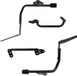 Shad Kit Support valise latérale pour scooter Kymco 550 Ak K0AK57IF 3P System Noir