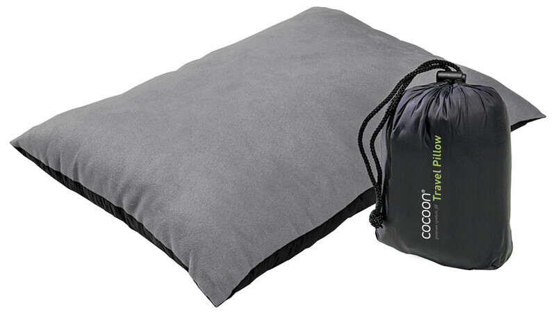 Cocoon Cocoon Synthetic Pillow Medium, grijs/zwart  2023 Reiskussens