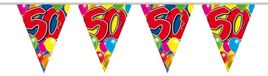 Folat 50 Jaar Slinger Balloons - 10 meter