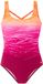LASCANA Badpak oranje / fuchsia / lichtroze
