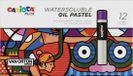 Carioca PLUS Oliepastels - Set van 12 kleuren