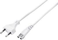 Sygonix SY-5044218 Stroom Netkabel Wit 5.00 m