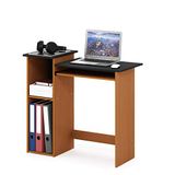 Furinno Econ multifunctioneel computerbureau, hout, lichte kersen/zwart, 39,5 x 39,5 x 77,8 cm