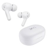 boAt Airdopes 71 TWS-oordopjes met 40 uur speeltijd, dubbele microfoons met ENx, ASAP Charge, IWP, BEAST-modus met 50 ms lage latentie, IPX4 en pocketable ID (Frost White)