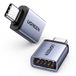 UGREEN Adaptateur USB C vers USB A OTG 2pcs Adaptateur OTG pour téléphone portable Compatible avec MacBook Pro/Air iPad Pro/Mini Galaxy Huawei etc. (Gris)