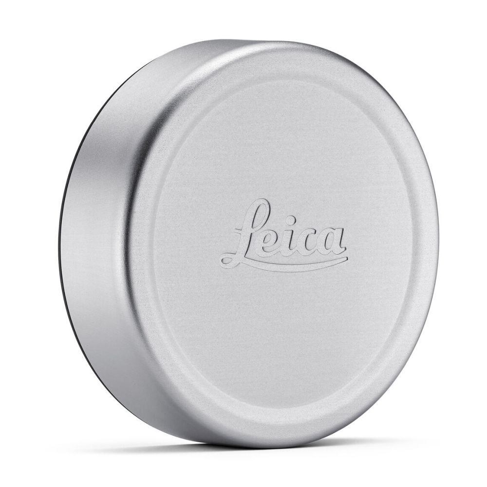 Leica 19660 Lensdop Q, E49, aluminium, zilver geanodiseerde afwerking