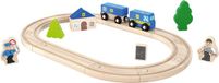 PLAYTIVE Houten treinbaan (Politie)