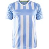 Craft Progress 2.0 Stripe Shirt Korte Mouw Heren - Hemelsblauw / Wit | Maat: M