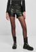 Urban Classics Synthetic Leather Korte broek Zwart 3XL
