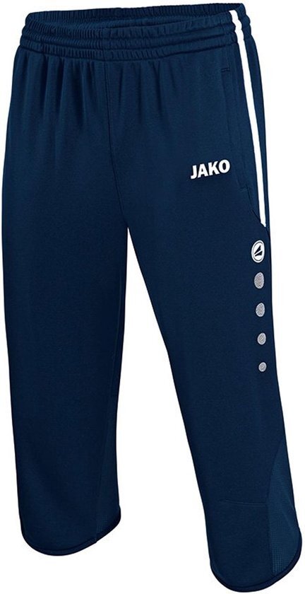 JAKO 3/4 Active Training - Voetbalbroek - Heren - Maat M - Blauw