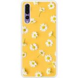 P20 Pro Marguerittes Bedrukt siliconen hoesje