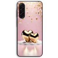 Maniacase Hoesje voor Samsung Galaxy A57 Glanzend gouden hart