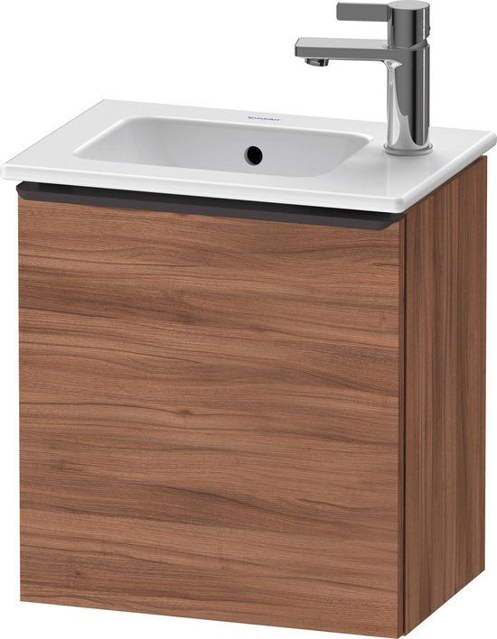 Duravit D-Neo Onderbouwkast - 41x44x27.4cm - Noten Mat - Linksdraaiend - 1 deur