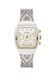 Guess Rendezvous GW0863L2 Dameshorloge, kunststof, 36 mm, bruine siliconen, 3 bar, witte wijzerplaat, datum