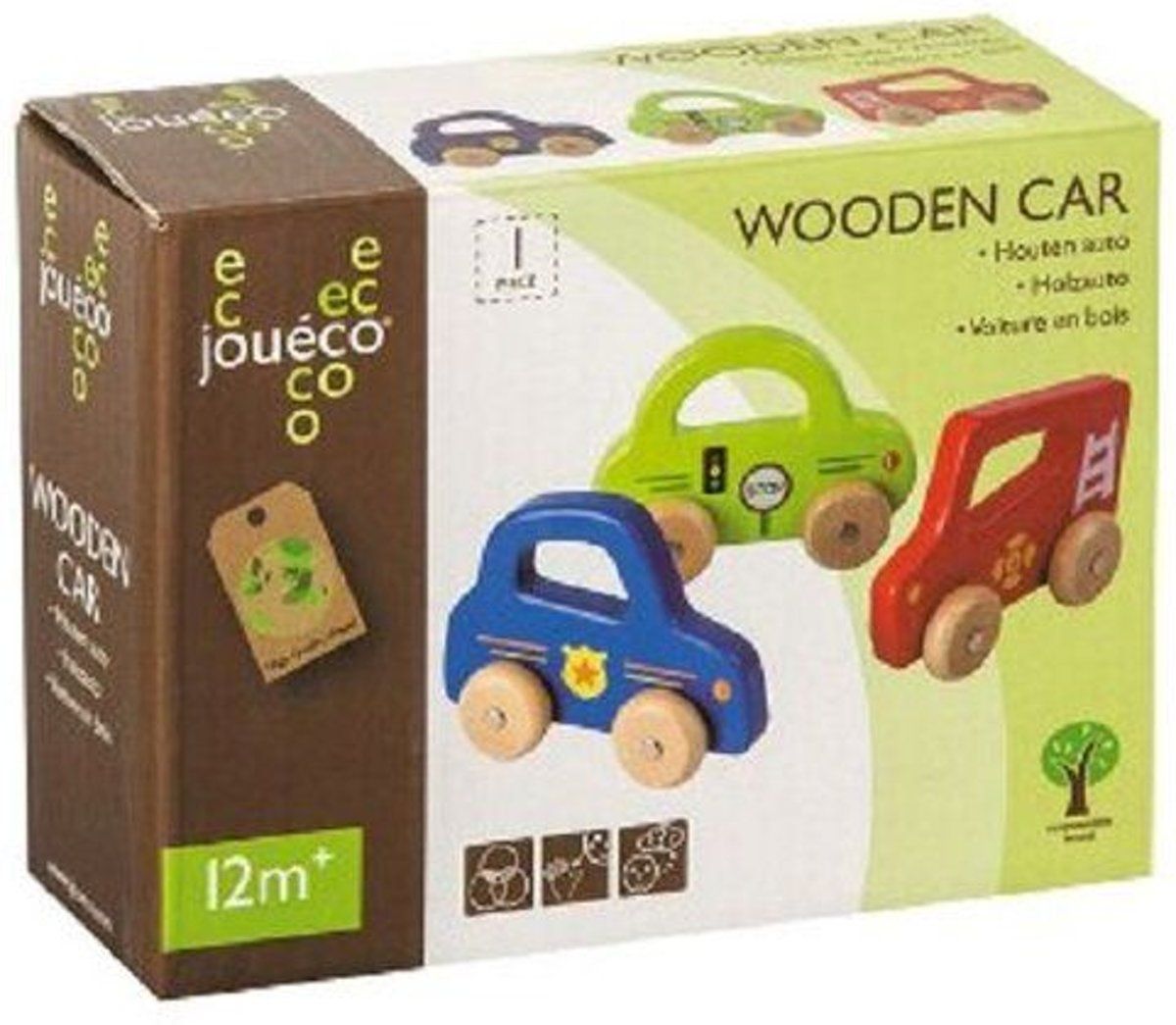 Joueco Houten Auto 8711866800162