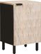 Maison Exclusive Armoire de salle de bain exclusive, blanche, dimensions : 38 x 33 x 58 cm, en bois massif de manguier